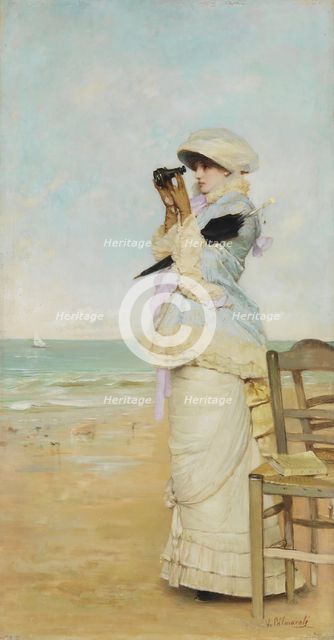 En vue. Artist: Palmaroli y Gónzalez, Vicente (1834-1896)