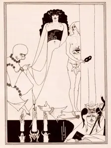 Enter Herodias, 1907. Creator: Aubrey Beardsley