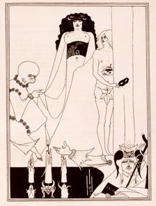 Enter Herodias, 1907. Creator: Aubrey Beardsley