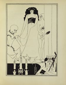 Enter Herodias, 1907. Creator: Aubrey Beardsley