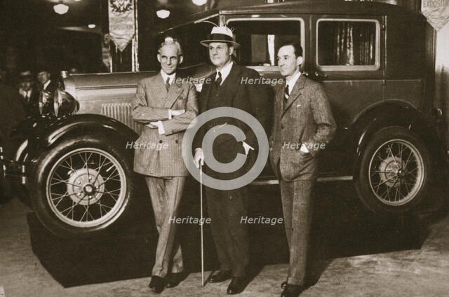 'Enter the new Ford', New York City, USA, 1927. Artist: Unknown