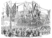 Entertainment to the...Coldstream Guards..., 1850. Creator: Unknown