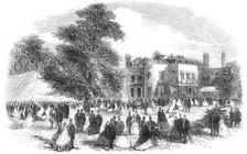 Entertainment given by Mr. Gurney Barclay, at Leytonstone...London City Mission, 1865. Creator: Unknown