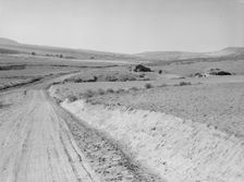 Entering Cow Hollow region...all are FSA borrowers, Malheur County, Oregon, 1939. Creator: Dorothea Lange