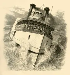 Entering the Rapids 1874. Creator: James David Smillie