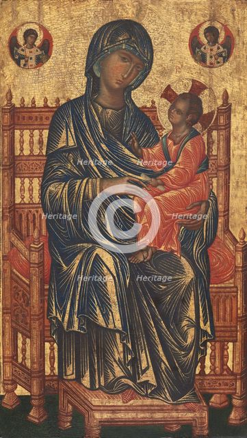 Enthroned Madonna and Child, c. 1250/1275. Creator: Unknown.
