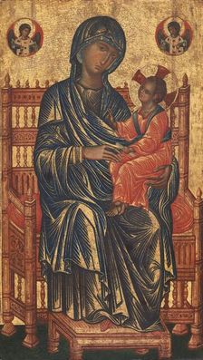 Enthroned Madonna and Child, c. 1250/1275. Creator: Unknown