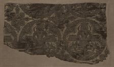 Enthroned King Flanked by Griffins, 800s ?. Creator: Unknown