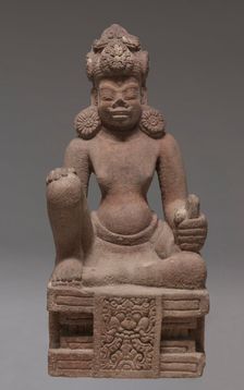 Enthroned planetary deity, 850-875. Creator: Unknown