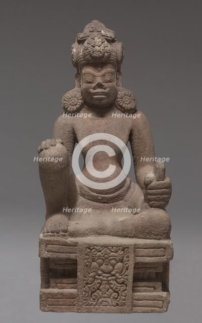 Enthroned planetary deity, 850-875. Creator: Unknown.