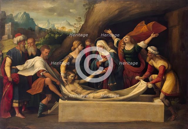 Entombment, 1525. Creator: Benvenuto Tisi da Garofalo.
