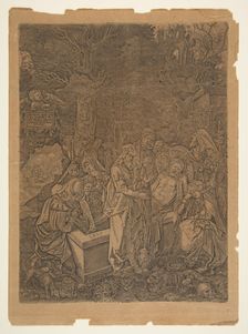Entombment, 19th century. Creator: Unknown