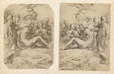Entombment, ca. 1595-1600. Creator: Guido Reni