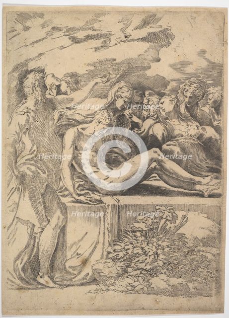 Entombment.n.d. Creator: Parmigianino.