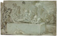 Entombment, n.d. Creator: Bartholomeus Spranger