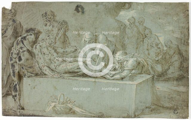 Entombment, n.d. Creator: Bartholomeus Spranger.