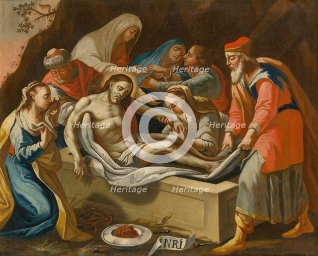 Entombment of Christ, 18th century. Creator: Unknown.