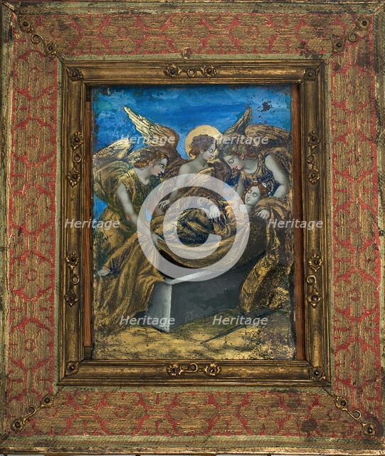 Entombment of Saint Catherine, 16th to 17th century. Creator: Unknown.