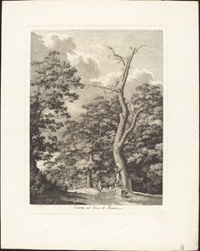 Entrata nel bosco di Marino, 1792. Creator: Jacob Wilhelm Mechau