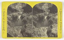 Entrance Cascade, Watkins Glen, 1860/68. Creator: William Purviance