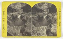 Entrance Cascade, Watkins Glen, 1860/68. Creator: William Purviance