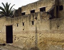 Entrance, House of the Stags, Herculaneum, Italy, 1st century (2002). Creator: LTL