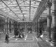 Entrance Hall to the Brighton Aquarium, 1872. Creator: Unknown