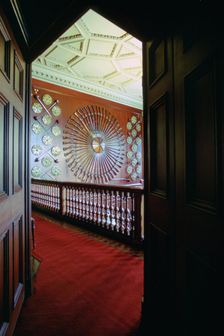 Entrance hall, Blair Castle, Blair Atholl, Perthshire, Scotland. Creator: Tony Evans
