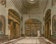 Entrance hall of the Carlton House, Westminster, London. Creator: Unknown