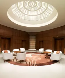 Entrance hall of Eltham Palace, Greenwich, London, 2008. Artist: Historic England Staff Photographer