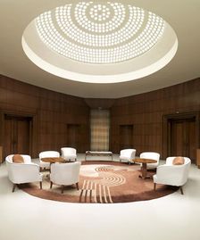 Entrance hall of Eltham Palace, Greenwich, London, 2008. Artist: Historic England Staff Photographer