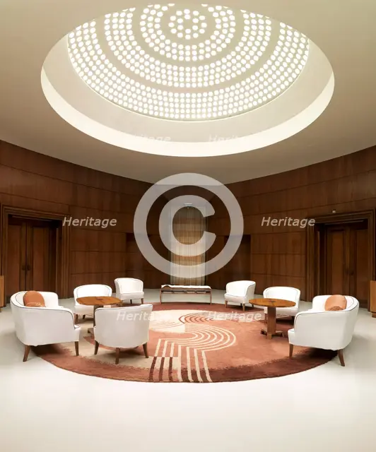 Entrance hall of Eltham Palace, Greenwich, London, 2008. Artist: Historic England Staff Photographer.