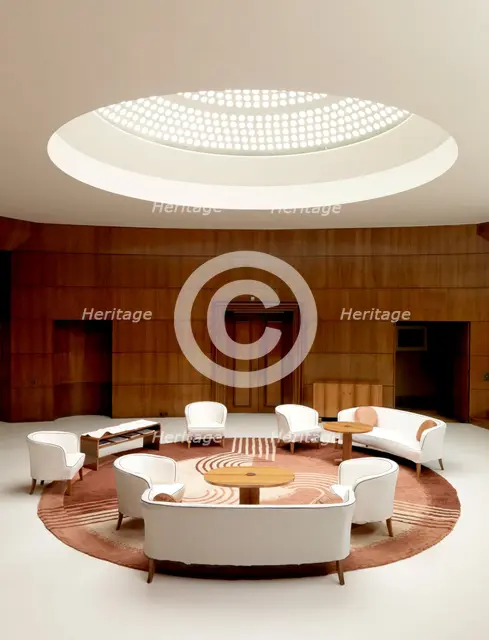 Entrance hall of Eltham Palace, Greenwich, London, 2008. Artist: Historic England Staff Photographer.