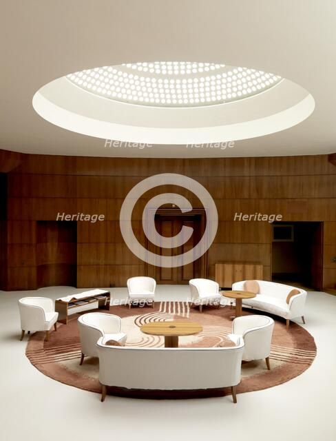 Entrance hall of Eltham Palace, Greenwich, London, 2008. Artist: Historic England Staff Photographer.