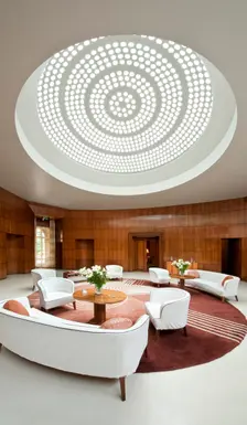 Entrance hall of Eltham Palace, Greenwich, London, 2010. Artist: Historic England Staff Photographer