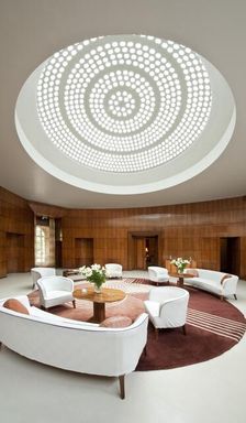 Entrance hall of Eltham Palace, Greenwich, London, 2010. Artist: Historic England Staff Photographer