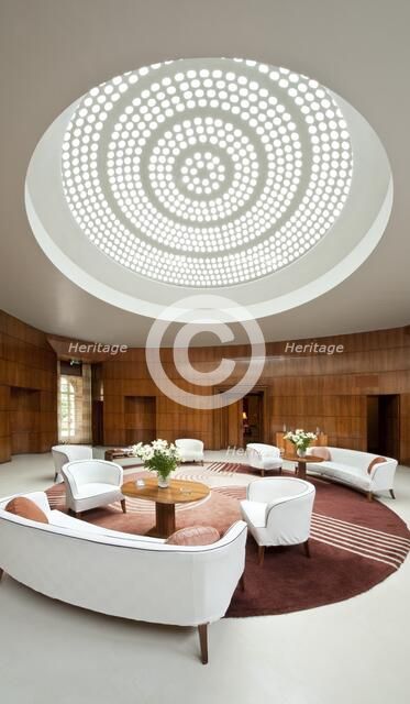 Entrance hall of Eltham Palace, Greenwich, London, 2010. Artist: Historic England Staff Photographer.