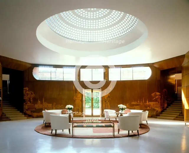 Entrance hall of Eltham Palace, London, 2003. Artist: Unknown.
