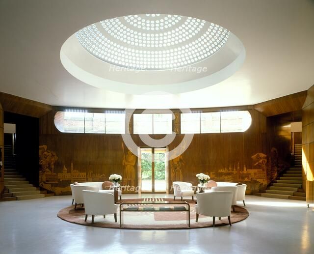 Entrance hall of Eltham Palace, London, 2003. Artist: Unknown.