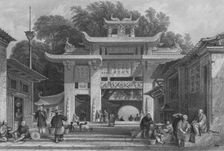 Entrance into the City of Amoy 1843. Artist: S Fisher