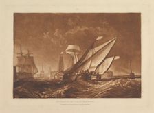 Entrance of Calais Harbour (Liber Studiorum, part XI, plate 55), January 1, 1816. Creator: JMW Turner
