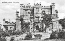 Entrance of Bolsover Castle, Derbyshire