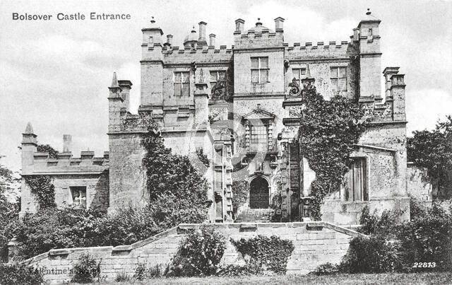 Entrance of Bolsover Castle, Derbyshire. Artist: Unknown