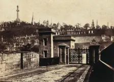 Entrance of Necropolis, Glasgow, c1880s. Creator: Unknown