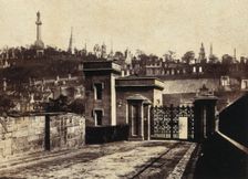 Entrance of Necropolis, Glasgow, c1880s. Creator: Unknown