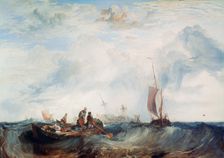 Entrance of the Meuse... c1819. Artist: JMW Turner