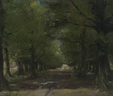 Entrance of the Abbey of Tongerlo, 1895-1905. Creator: Emile Vloors