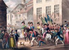 Entrance of the Allies into Paris, March 31st 1814 1815. Creator: Thomas Sutherland