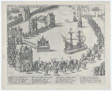 Entrance of the Cardinal and Archduke Albert to Brussels in 1596, after 1596. Creator: Anon