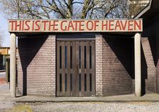 Entrance of the Church of St Paul, Bow Common, Tower Hamlets, London, 2011. Artist: James O Davies